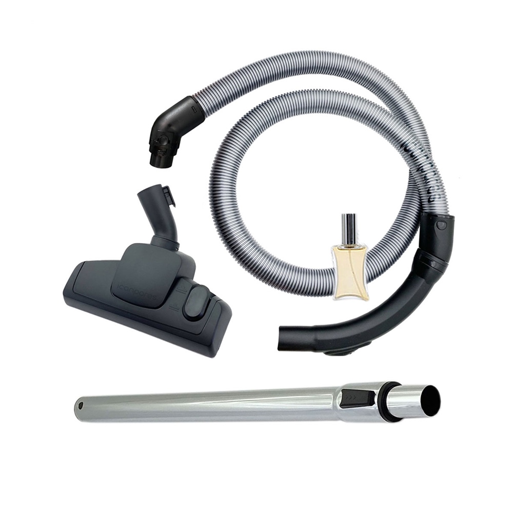 Fantom Uyumlu Carbon Black CB 2000 Süpürge Katlanmaz Dayanıklı Güçlü Hortum Seti