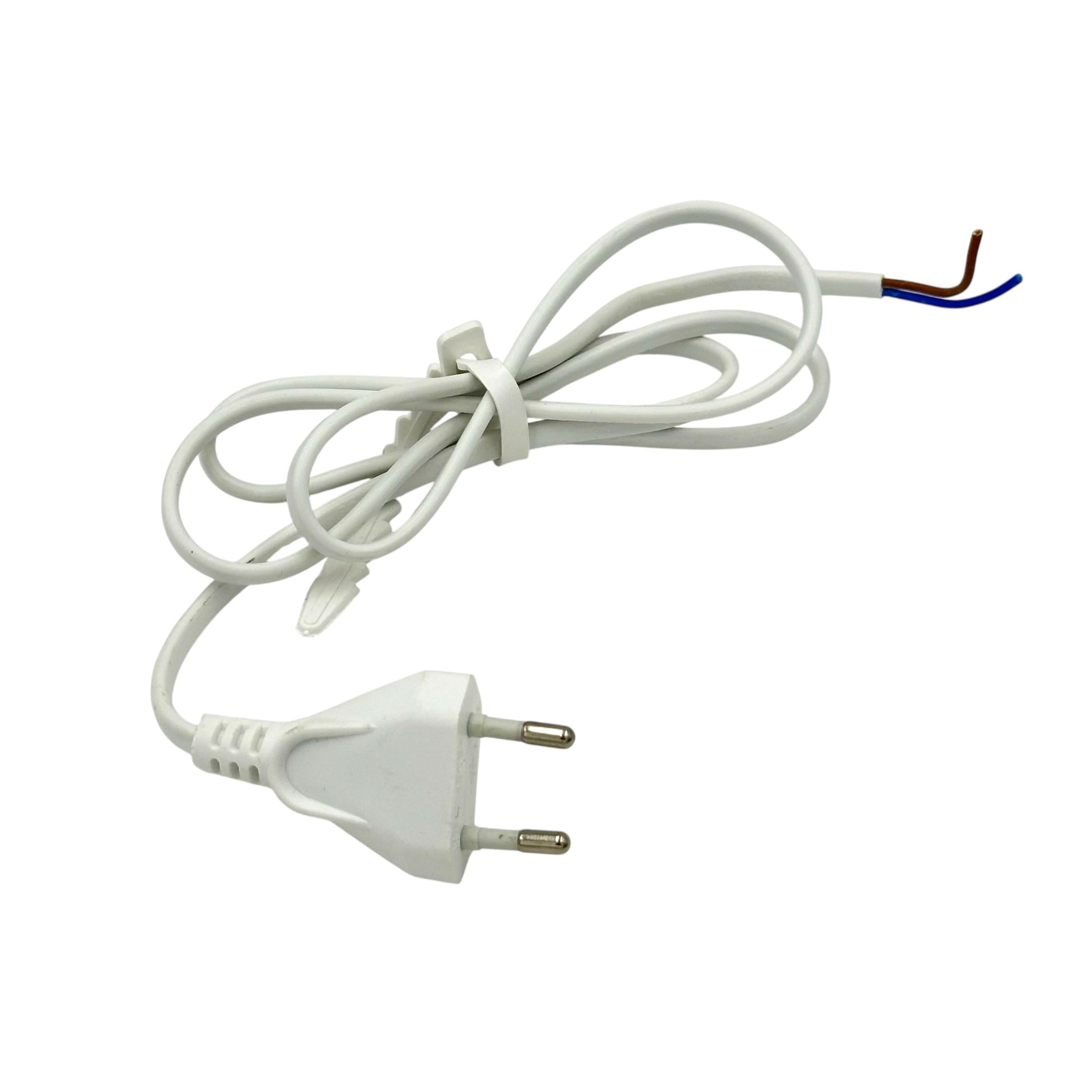 Universal Blender ve Smoothie Makinesi Güç Kablosu - 1 Metre 2x0,5mm Fişli