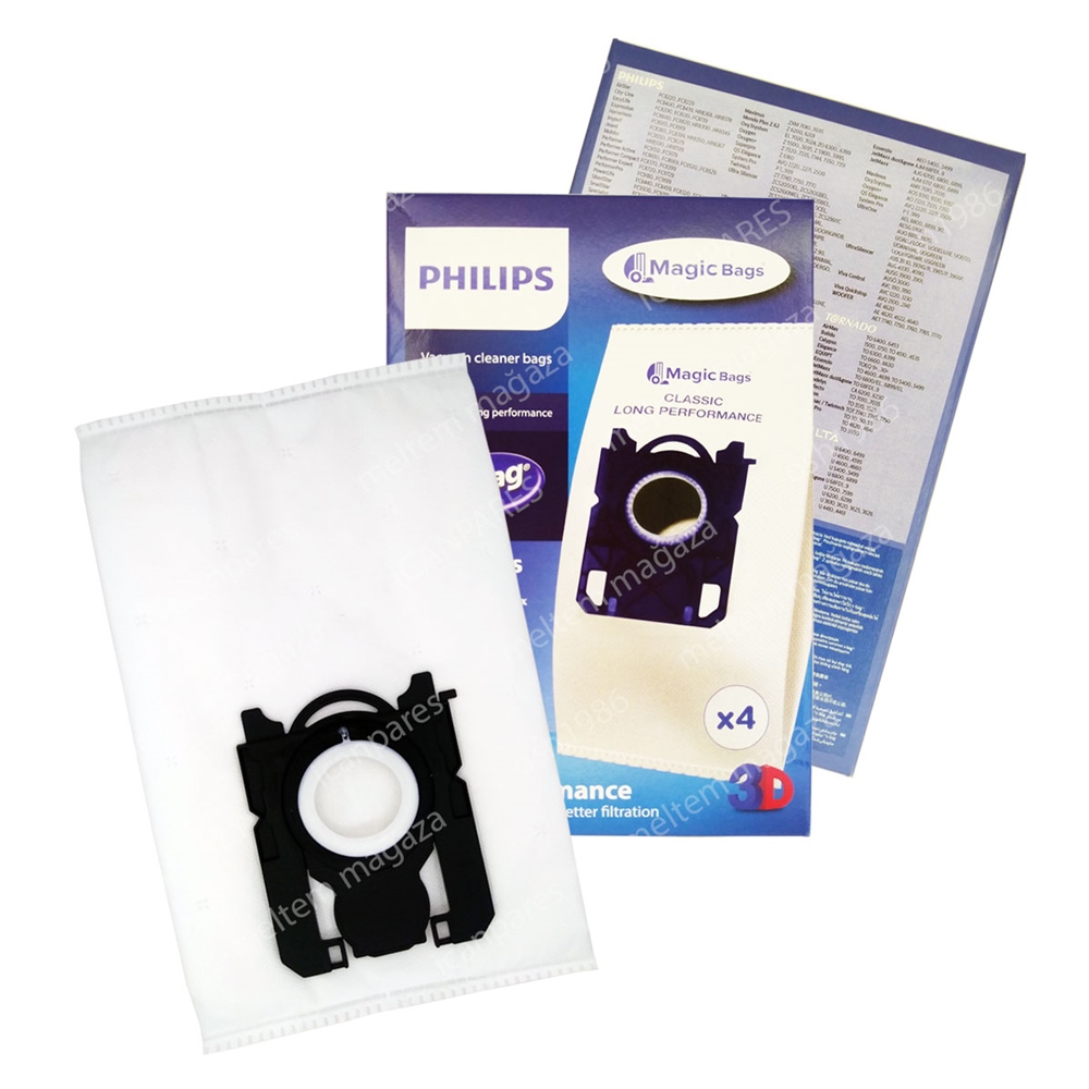 Electrolux Excellio: Z 5000-Z 5295 Süpürge Toz Torbası (4 Adet)