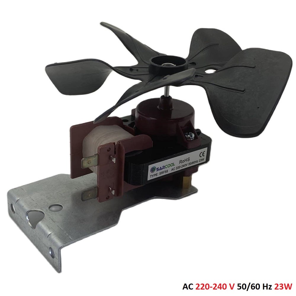 NoFrost Buzdolabı Dış Fan Motoru Pervaneli SRF 55