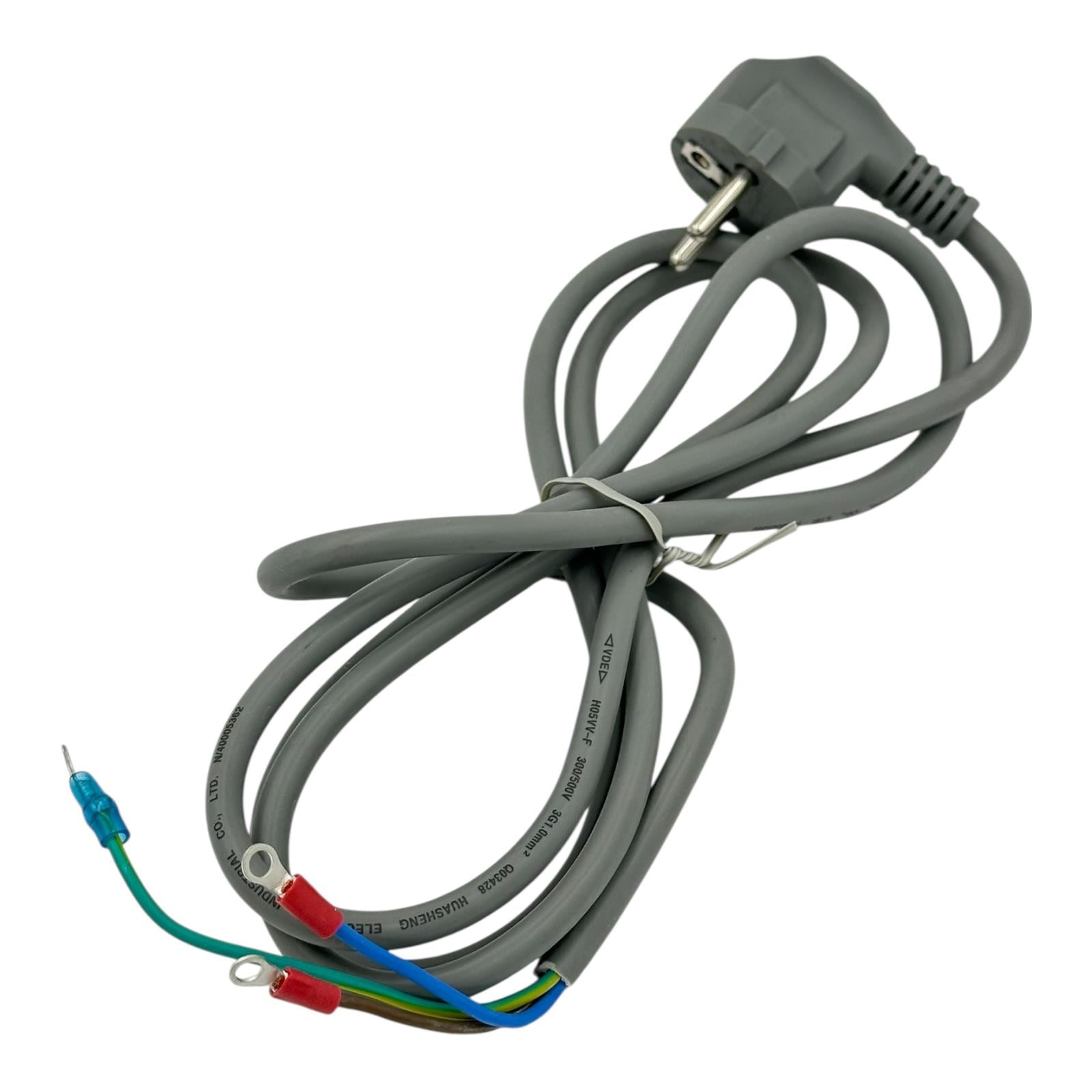 Arçelik , Beko Uyumlu Split Klima Güç Kablosu - 3 Damarlı Gri Fişli Elektrik Kablosu 9197600015