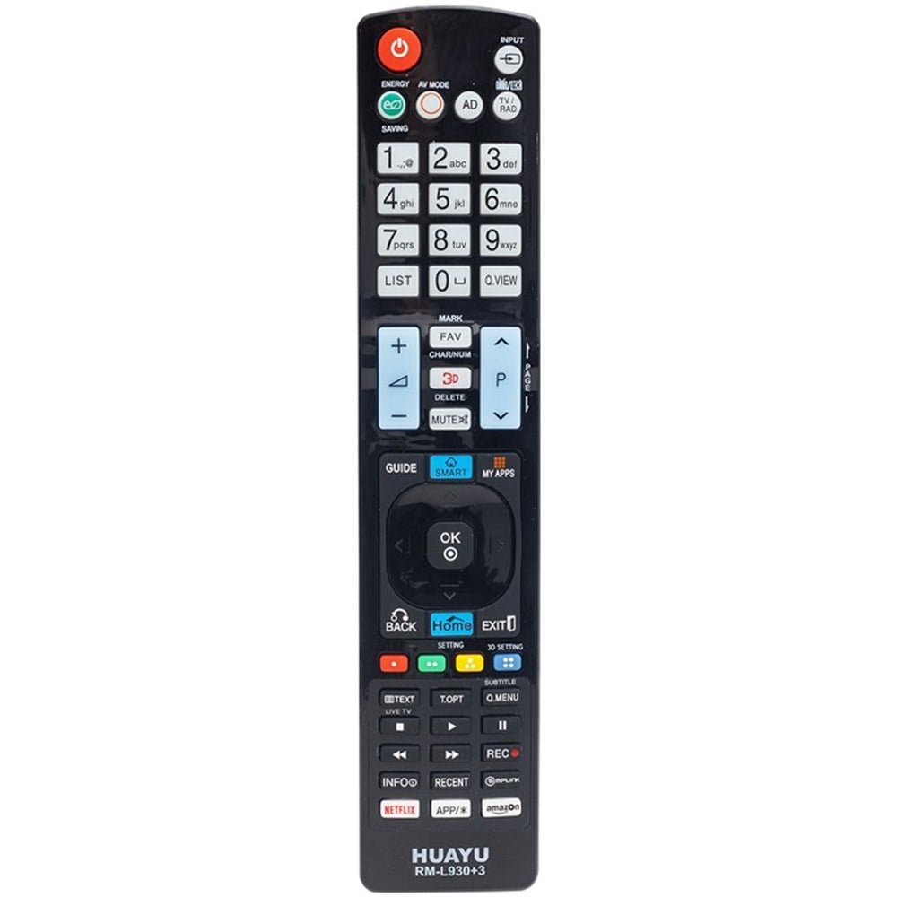LG Uyumlu Netflix-Amazon Tuşlu LCD-LED Tv Kumandası RM-L930+3