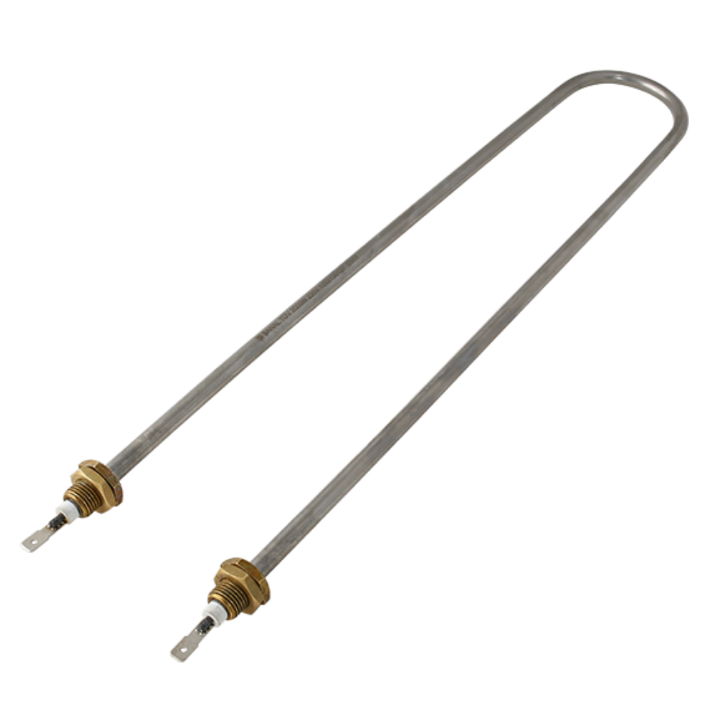 30 Cm U Tipi Düz Benmari Rezistansı | 2000W 220V CRNI