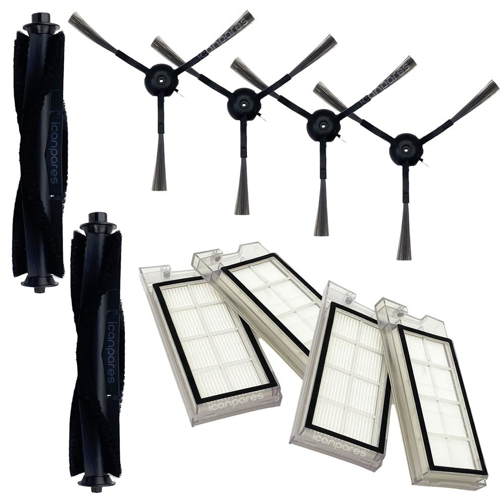 Roidmi ile Uyumlu Eve ve Eve Plus Süpürge 10LU Yedek Parça Set