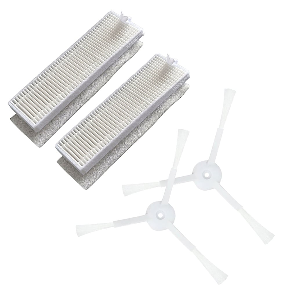 Xiaomi Uyumlu Mijia G1 MJSTG1 Robot Süpürge Hepa Filtre ve Yan Fırça 2 li Paket