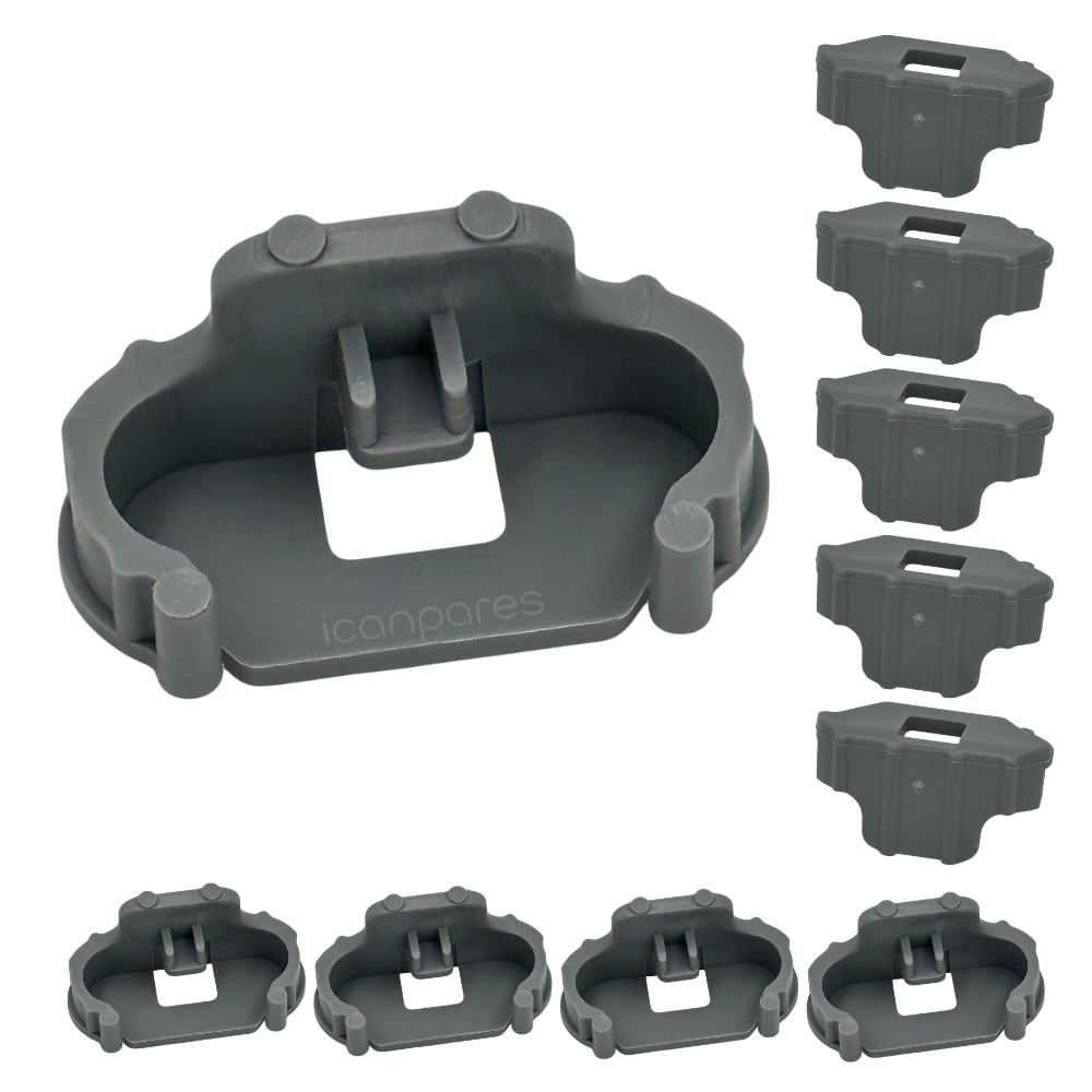 Arçelik Uyumlu ARY6150 Bulaşık Makinesi Ray Kapağı - 1732840100 - 10 Adet