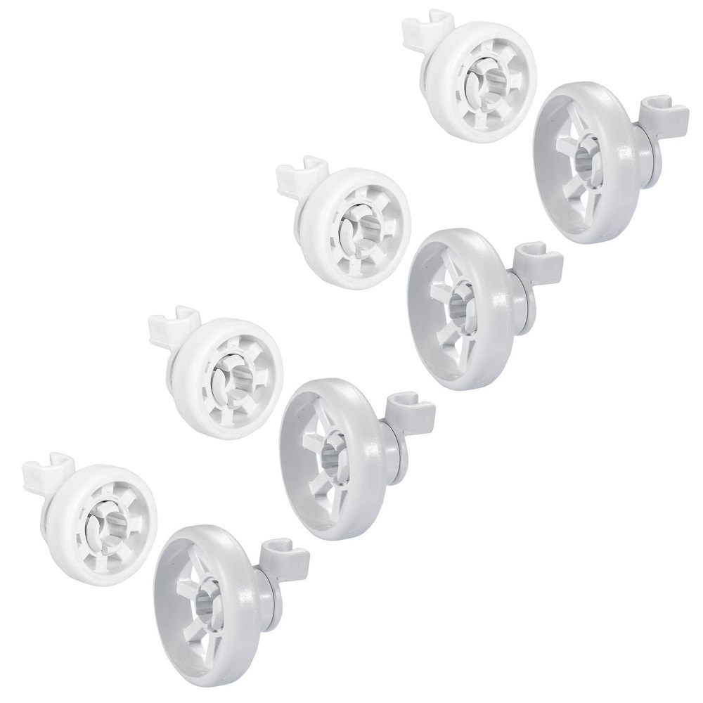 Bosch SMS4520 Bulaşık Makinesi Sepet Tekerleği 4 ALT 4 ÜST Teker Takımı