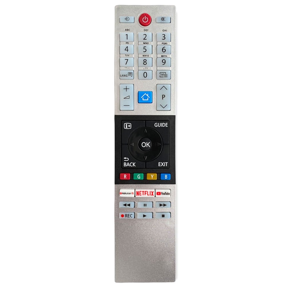 Toshiba Uyumlu CT-8533 Netflix-Play-Rakuten Tv Tuşlu Lcd-Led Tv Kumanda