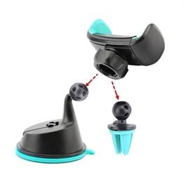 Vantuzlu Telefon Tutucu - 360° Ayarlanabilir Araç ve Masa Kullanımı Powermaster 7808 