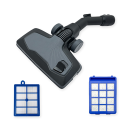 Philips Uyumlu XB 9155 Marathon Ultimate TriActive Ultra Başlık, Ön Filtre ve HEPA Filtre Seti