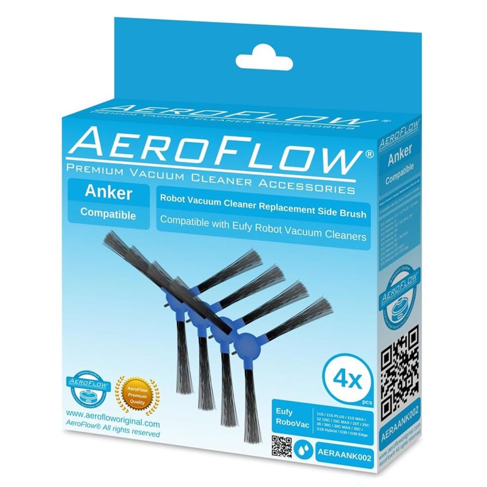 AeroFlow Anker Uyumlu Eufy RoboVac 25C Yan Fırça (Garantili)