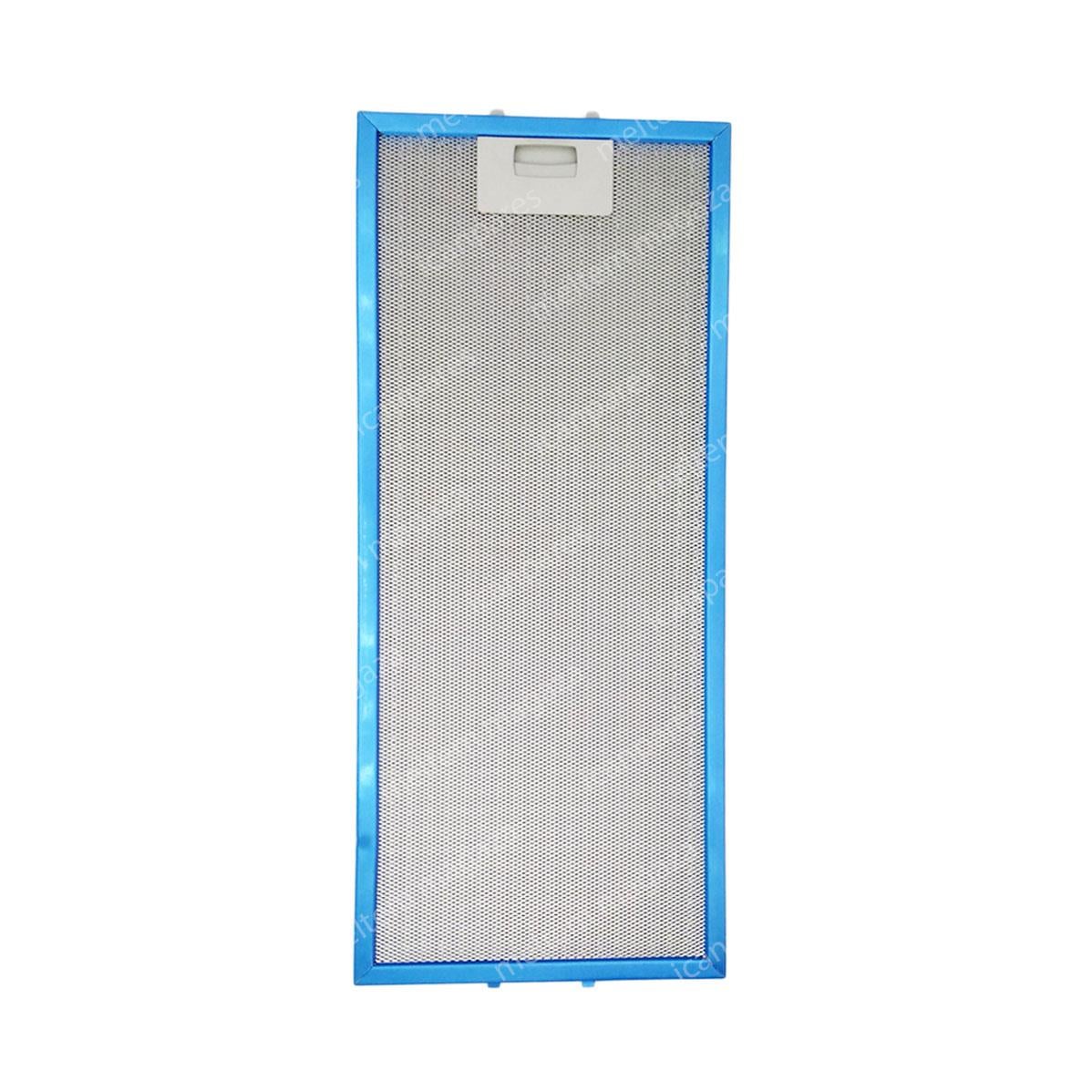 En 20,5 cm Boy 48 cm Arka Tırnak Arası 4,5 cm Aspiratör Davlumbaz Metal Yağ Filtresi