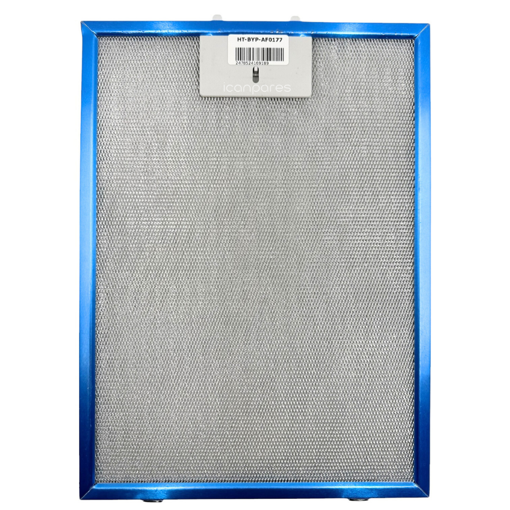 En 235mm Boy 320mm Arka Tırnak Arası 125mm Aspiratör Metal Yağ Filtresi 23,5*32cm