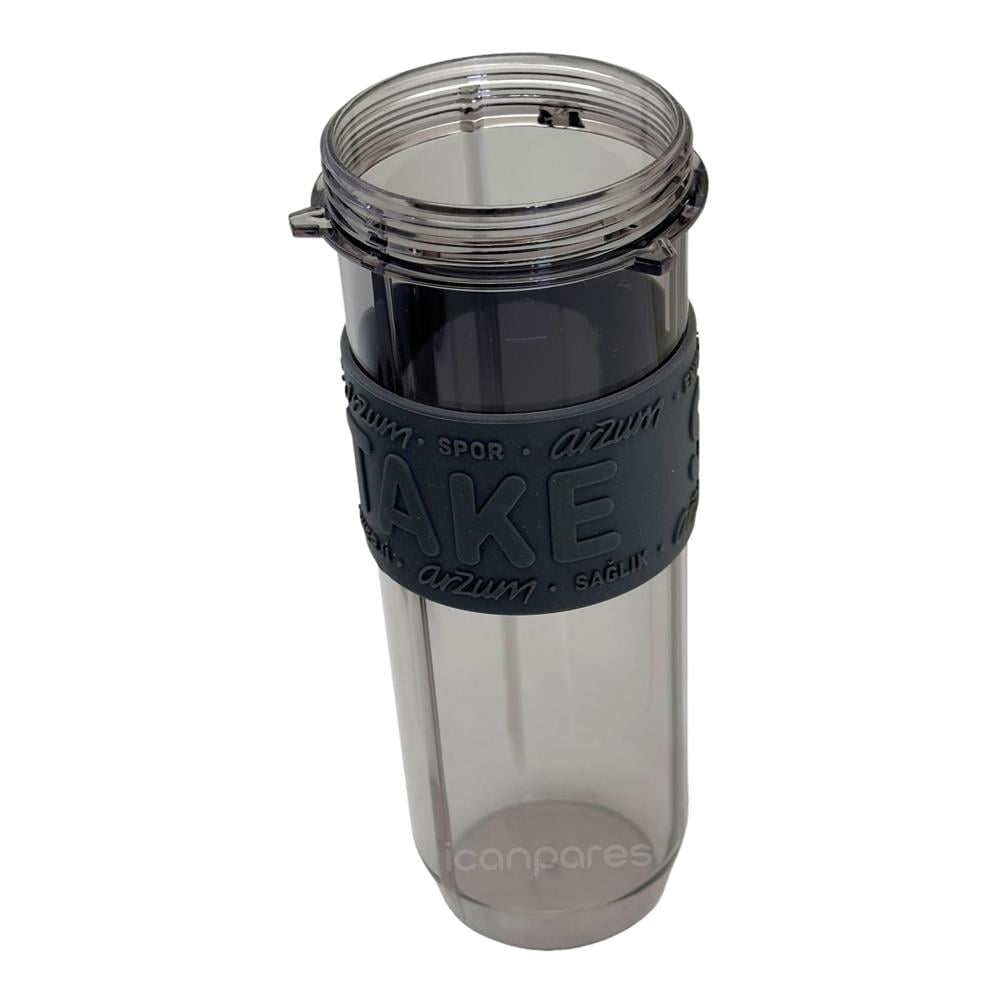 Arzum Uyumlu AR1147 Shake'N Take Neo Kişisel Blender Haznesi 570 Ml, Koyu Gri