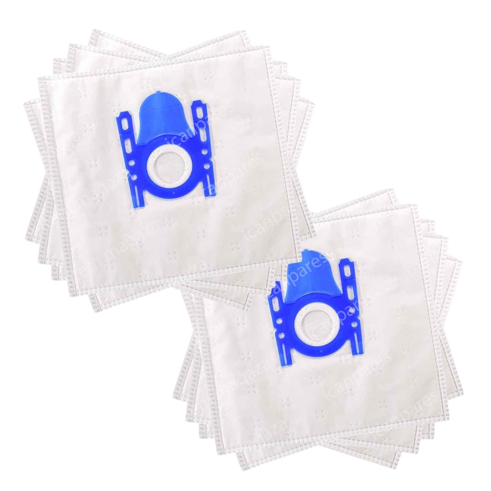 Bosch Uyumlu BSA 61000 - 61922 Logo Elektrikli Süpürge Toz Torbası 10 Adet