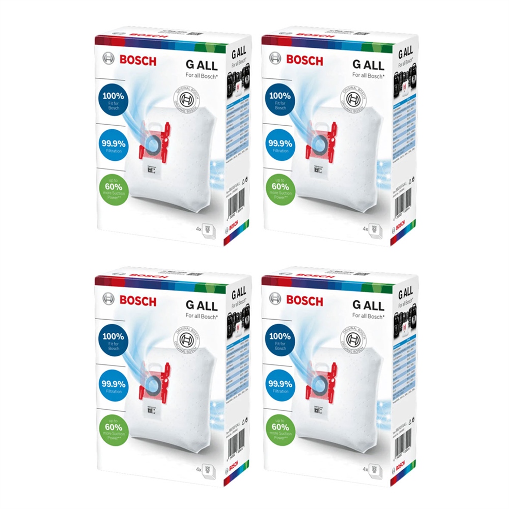 Bosch Uyumlu BSC 1000-1999 Casa Süpürge Type G ALL Toz Torbası 16 Adet Kutulu