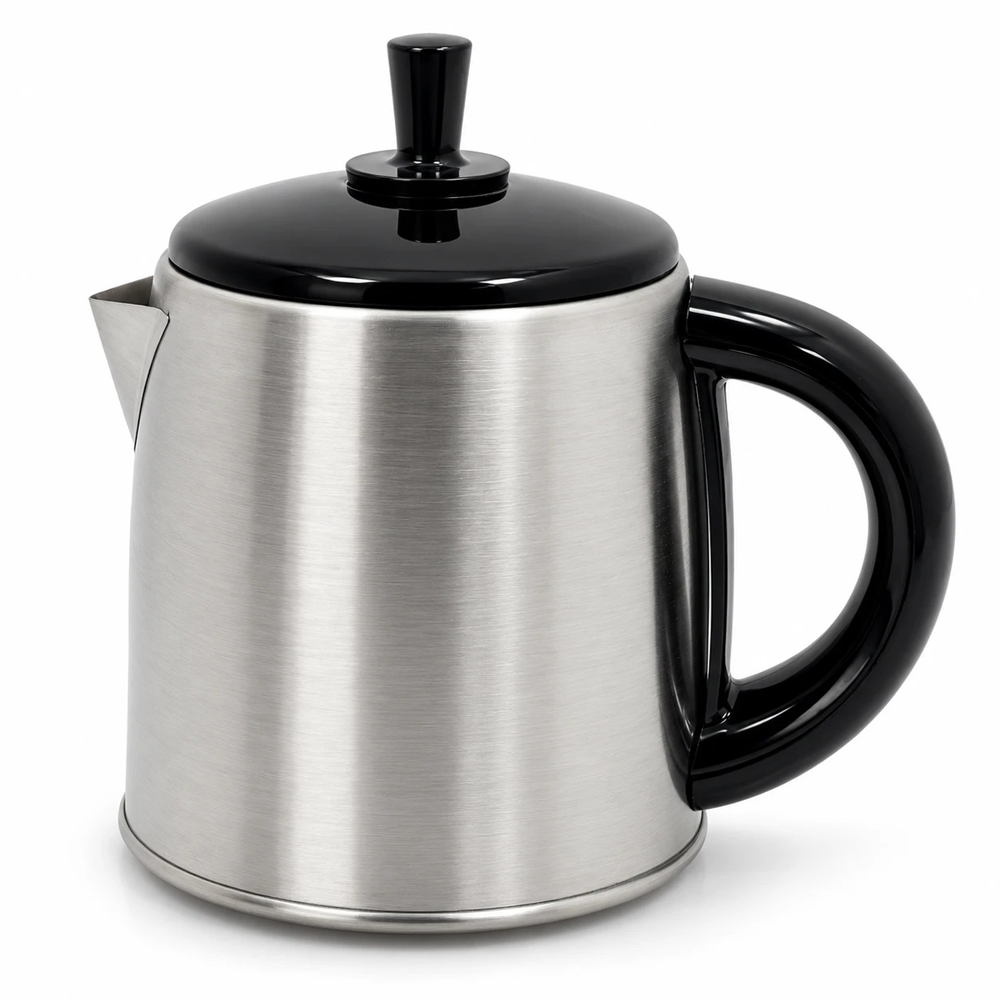 Çay Makinesi İçin Universal Metal Demlik Kapaklı - Süzgeç Hariç, 117 mm Taban
