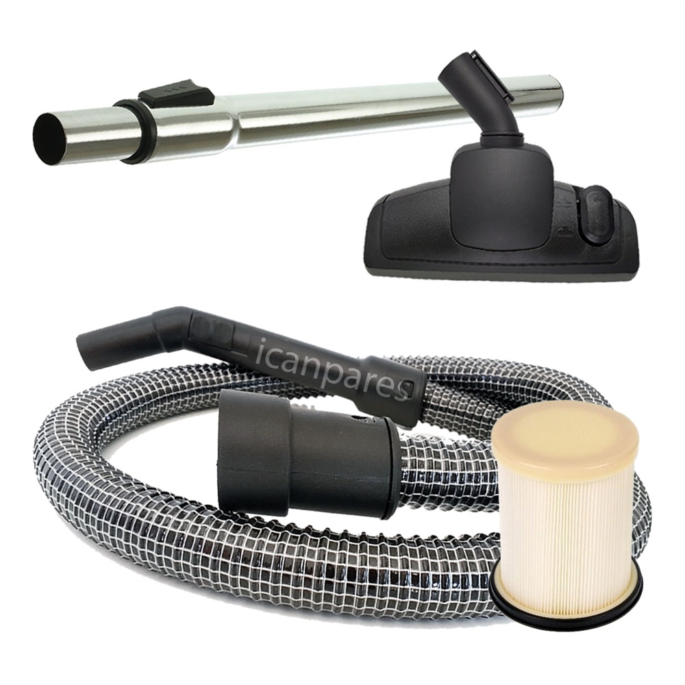 Arnica Uyumlu Hydra Plus Süpürge Çelik Telli Hortumu Emici Başlık Teleskopik Boru Filtre