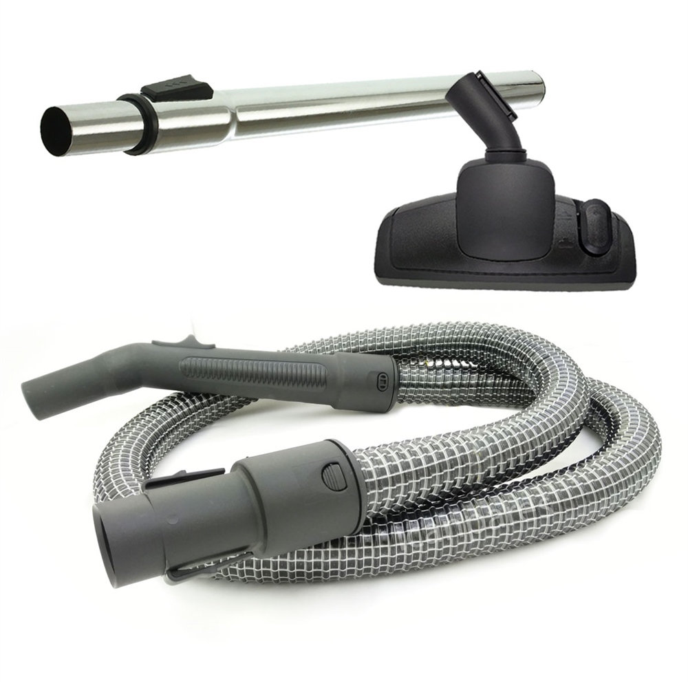 Beko Uyumlu BKS 1280 Elektrikli Süpürge Çelik Telli Hortumu Emici Yer başlığı Teleskopik Boru Hortum