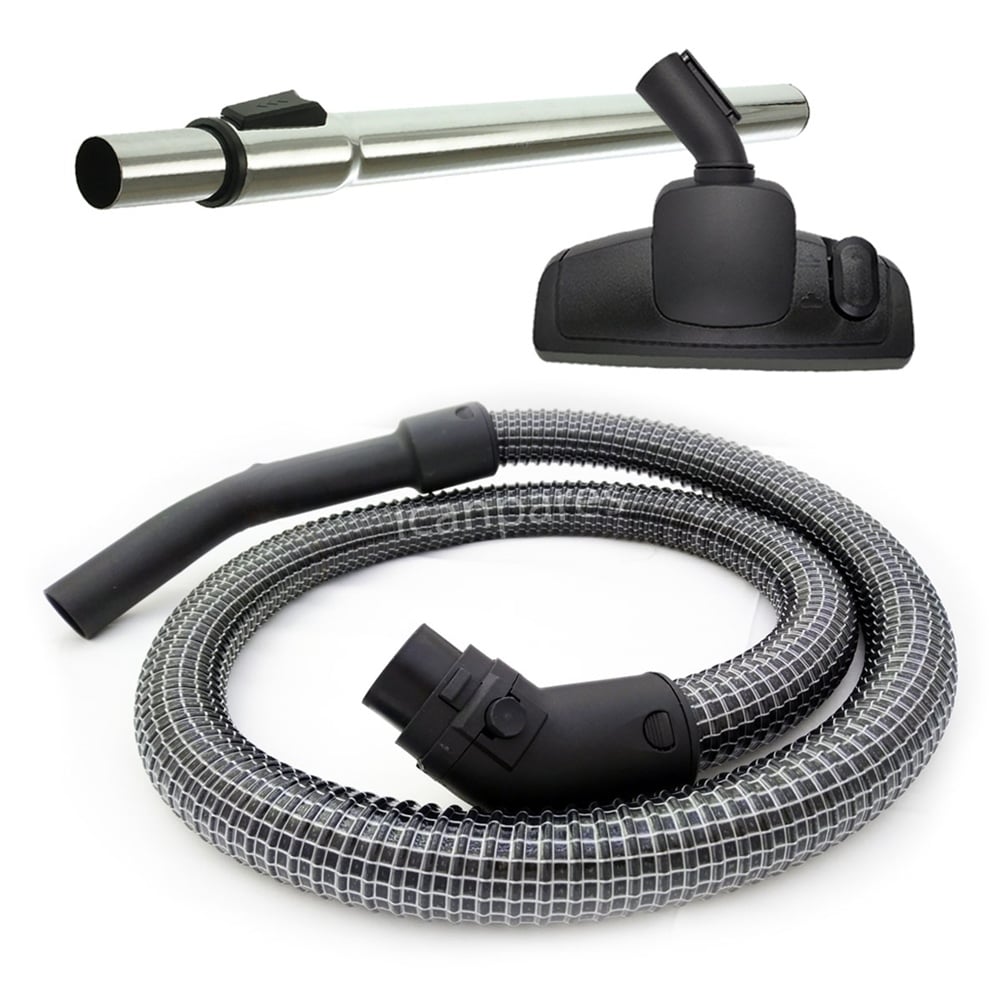 Fantom Uyumlu Misty DC 4200 Elektrikli Süpürge Çelik Telli Hortum Emici Yer Başlığı Teleskopik Boru