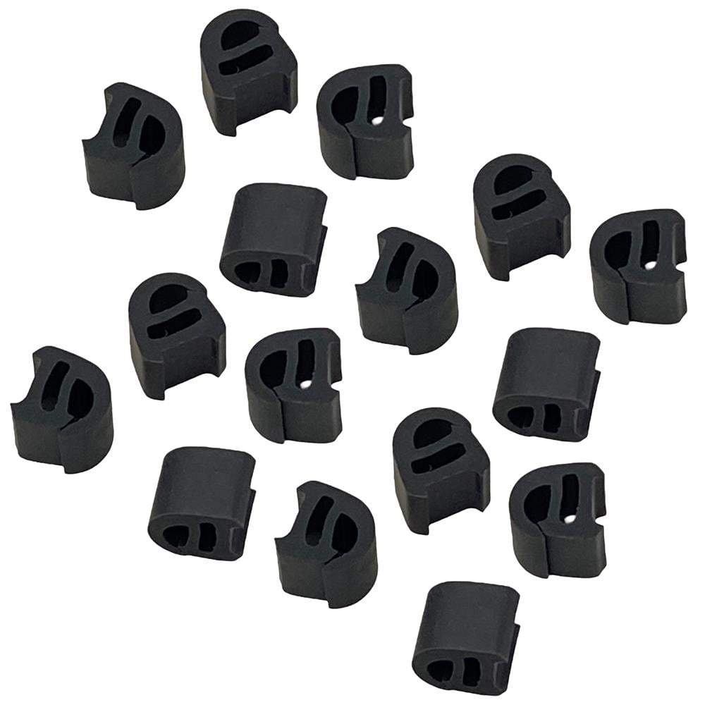 Arçelik Uyumlu Set Üstü Ocak Ankastre Izgara Silikon Tampon Lastiği 16 Adet Oval Küçük