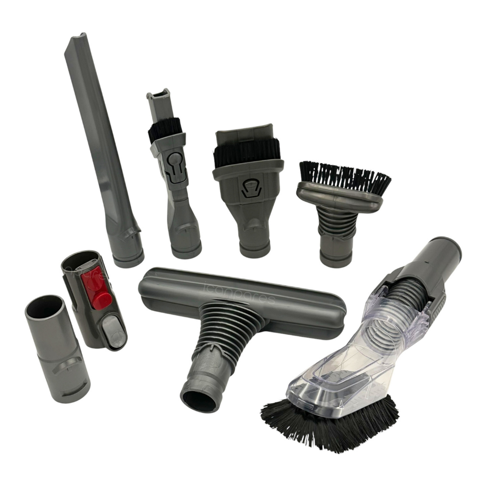 Dyson Uyumlu DC18 Süpürge Mini Başlık Seti 8 Parça