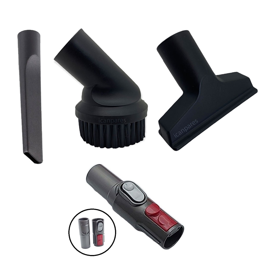Dyson Uyumlu V10 Elektrikli Süpürge Mini Başlık Seti