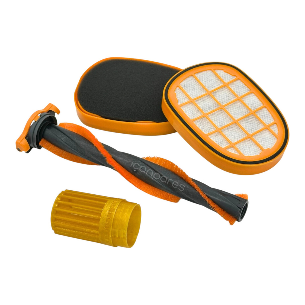 Philips Uyumlu FC8078/01 Süpürge Başlık Fırçası, Seperatör ve Filtresi 2 Adet