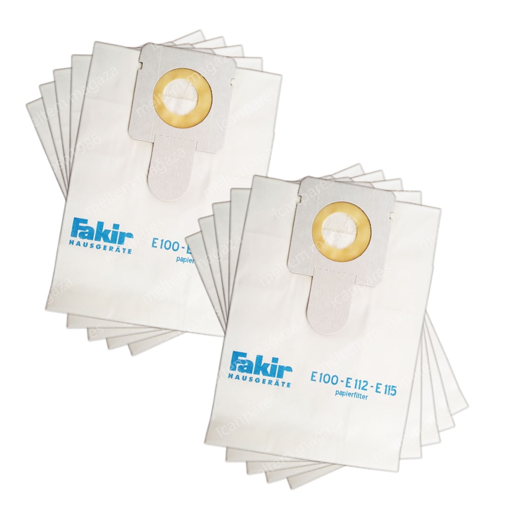 Fakir Serie Buggy: 1300 E Süpürge Kağıt Toz Torbası