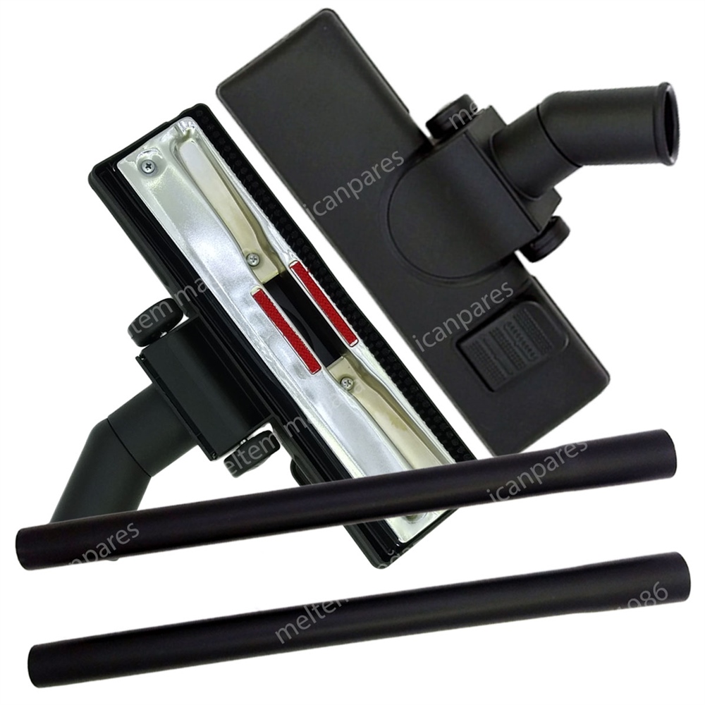 Goldmaster Uyumlu VC 101 Cyclone Süpürge Metal Tabanlı Emici Başlığı Plastik Borusu