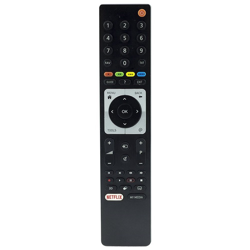 Grundig Uyumlu Immensa 49VLX9600 3D Smart Led Tv Kumandası Siyah