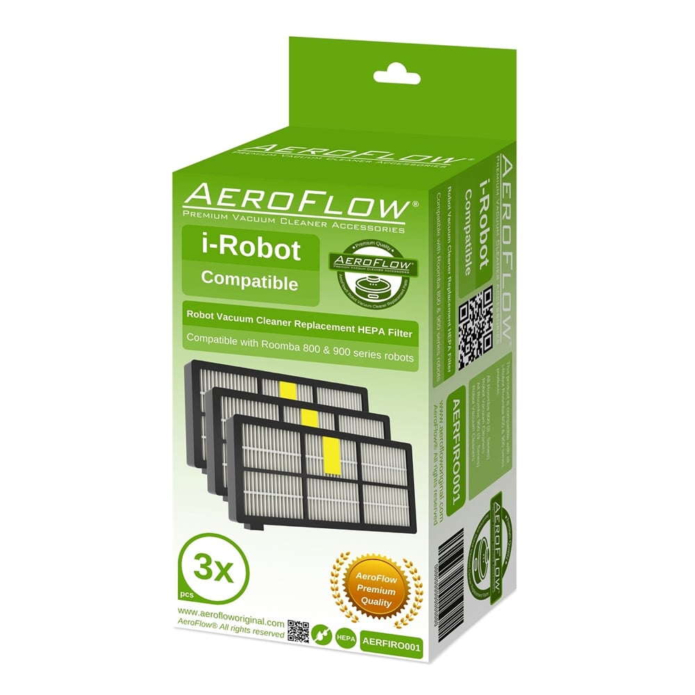 iRobot Roomba 890 Uyumlu Süpürge Hepa Filtre 3'lü Paket