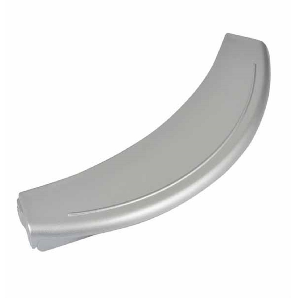 Bosch Uyumlu WAE28421 Çamaşır Makinesi Yarım Ay Kapak Mandal Tutamağı GRİ