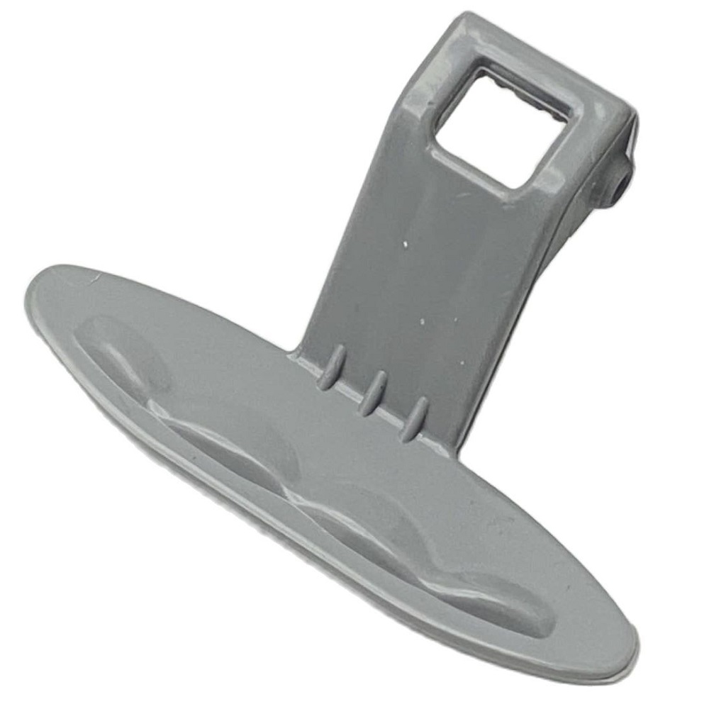 LG Uyumlu WD14310FD Çamaşır Makinesi Kapak Mandalı Tutamağı GRİ