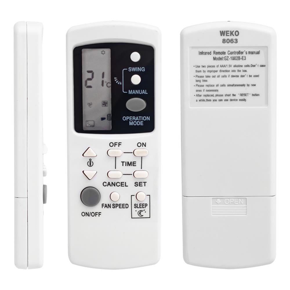 Fujicool Uyumlu GZ-1002B-E3 Klima Kumandası