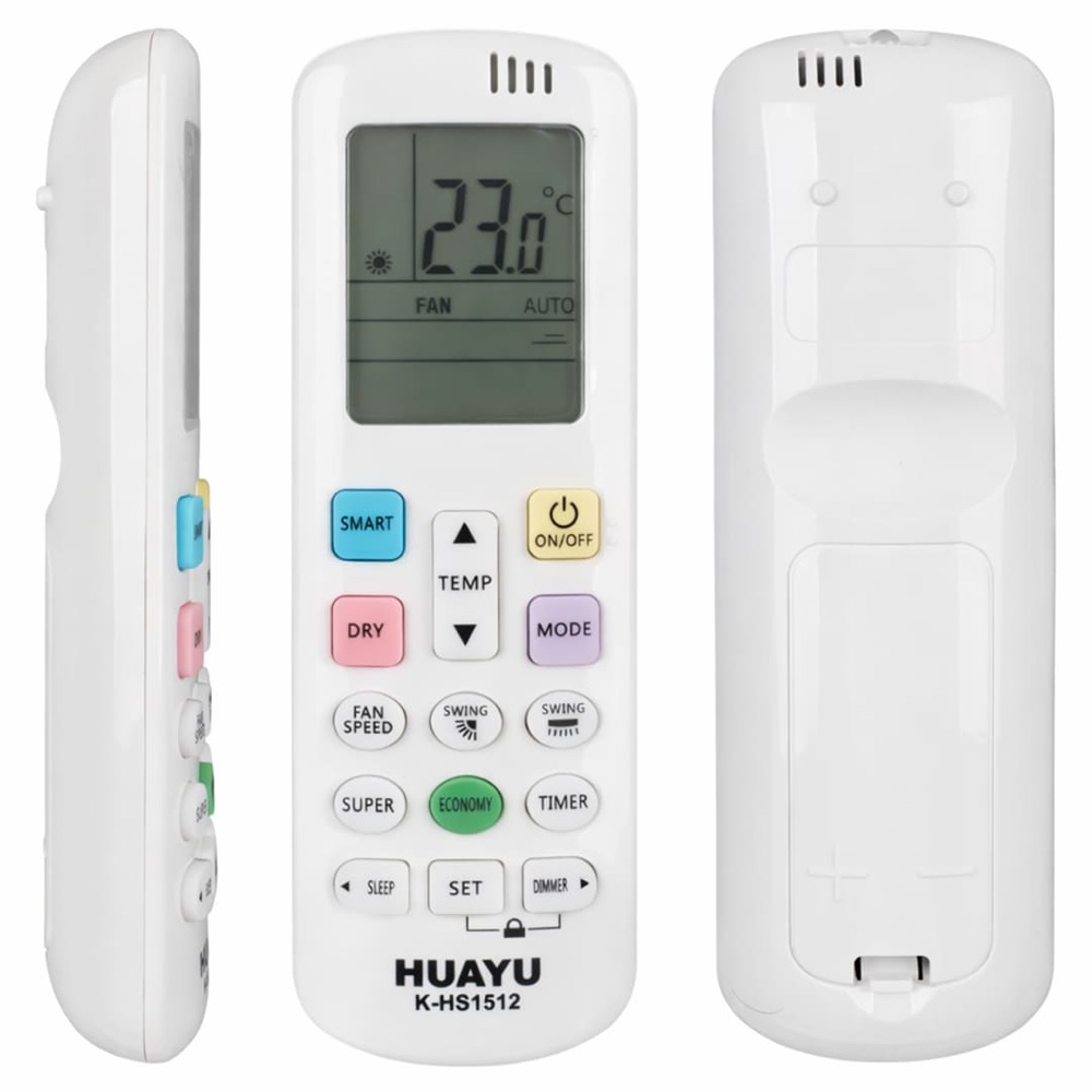 Hisense Uyumlu K-HS1512 Universal Akıllı Klima Kumandası