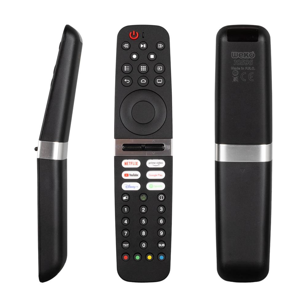 Arçelik Uyumlu Android Youtube-Spotify-Google Play-Disney+ Tuşlu Lcd Led Tv Kumanda Mikrofonsuz