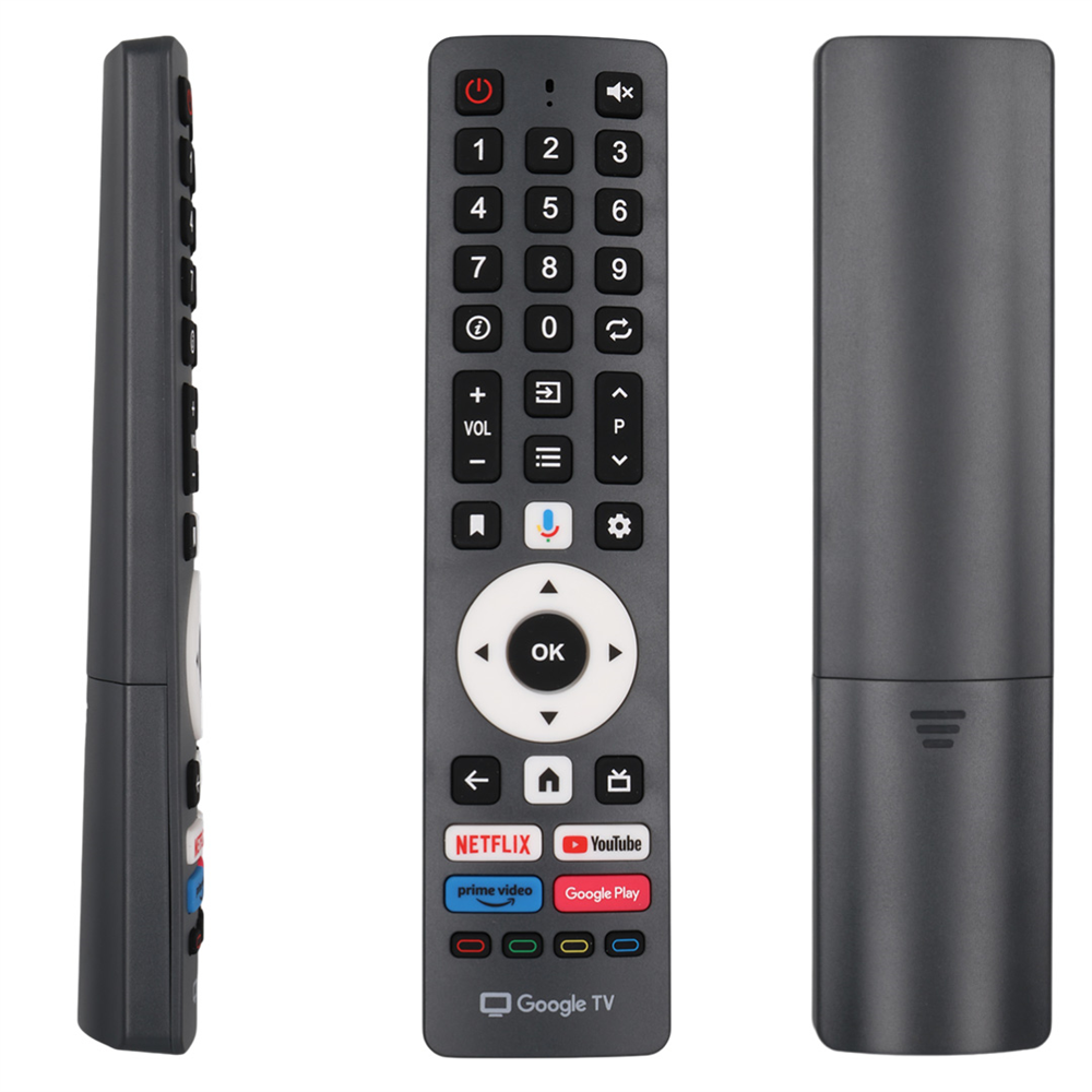 Conti Uyumlu RC0407-020250526 RC0407-020250526 Google TV Netflix Youtube Prime Video Google Play Tuşlu Lcd-Led Tv Kumandası