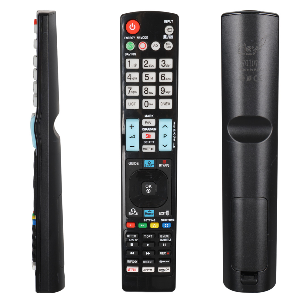 LG Uyumlu AKB72914004 Netflix-Amazon Tuşlu LCD-LED Tv Kumandası