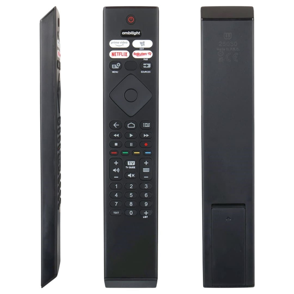 Philips Uyumlu 55PUS9435/12 PH-V4 Netflix Rakuten TV Prime Video Tuşlu Lcd-Led Tv Kumandası