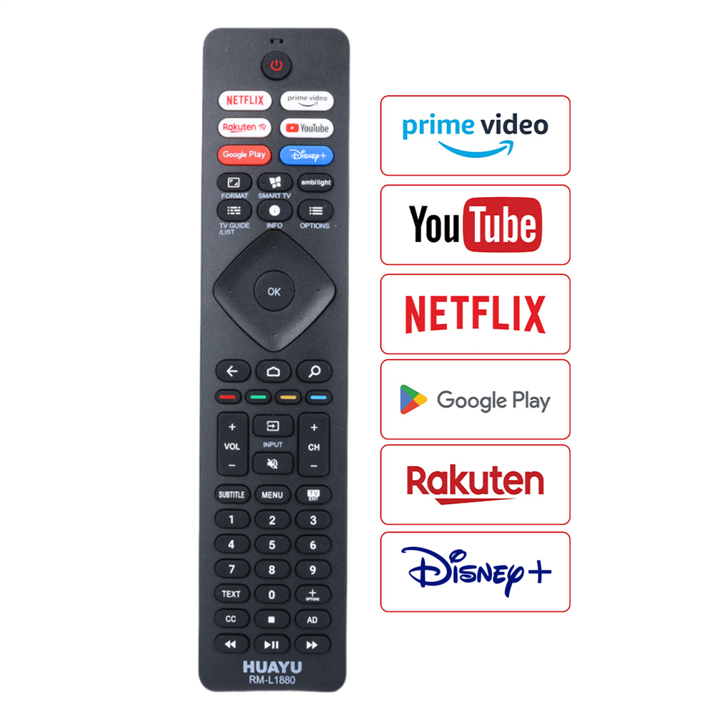 Philips Uyumlu RC398GM10BEPHN0023HT LCD LED TV Kumandası