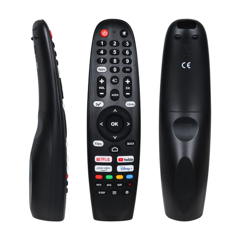 Skytech Uyumlu 65ST1405 Netflix, Youtube, Prime Video, Disney+ Tuşlu Ses Komutsuz LCD LED TV Kumandası