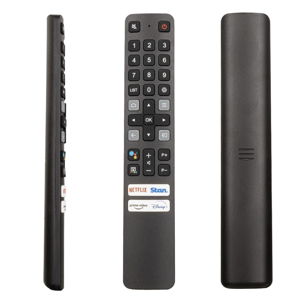 TCL Uyumlu RC901V FAR1 Netflix Stan Prime Video Disney+ Tuşlu Ses Komutlu Lcd-Led Tv Kumandası