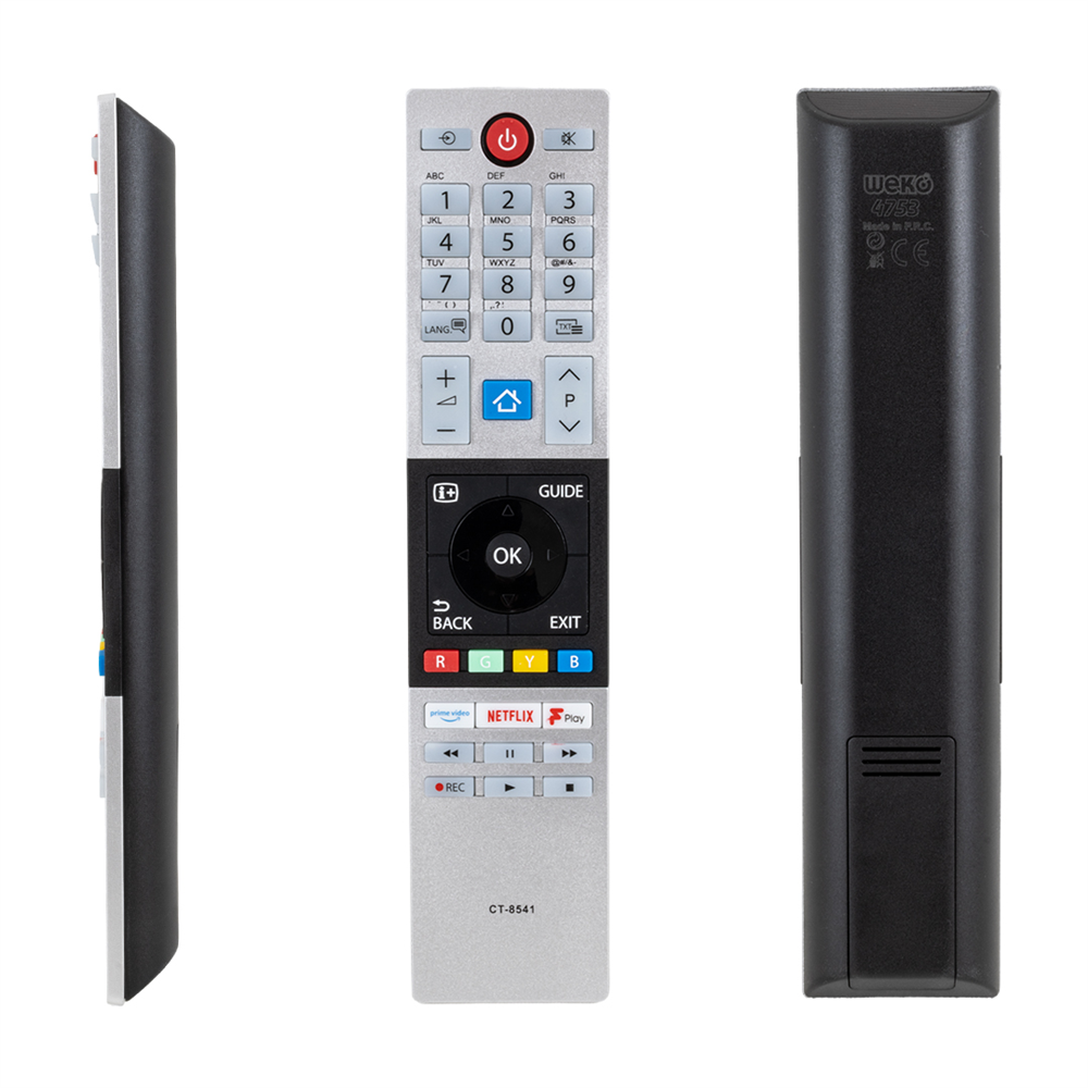 Toshiba Uyumlu 43UL3A63DG Netflix-Prime Video-F Play Tuşlu Lcd-Led Tv Kumandası