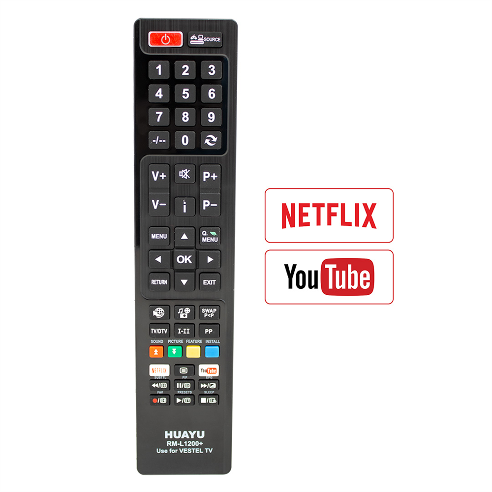 Vestel Uyumlu RM-L1200+ LCD LED TV Kumandası