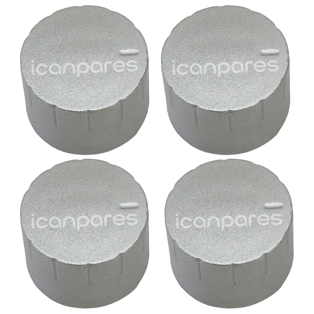 Arçelik Uyumlu STO 814 Set Üstü Ocak Düğmesi Silver