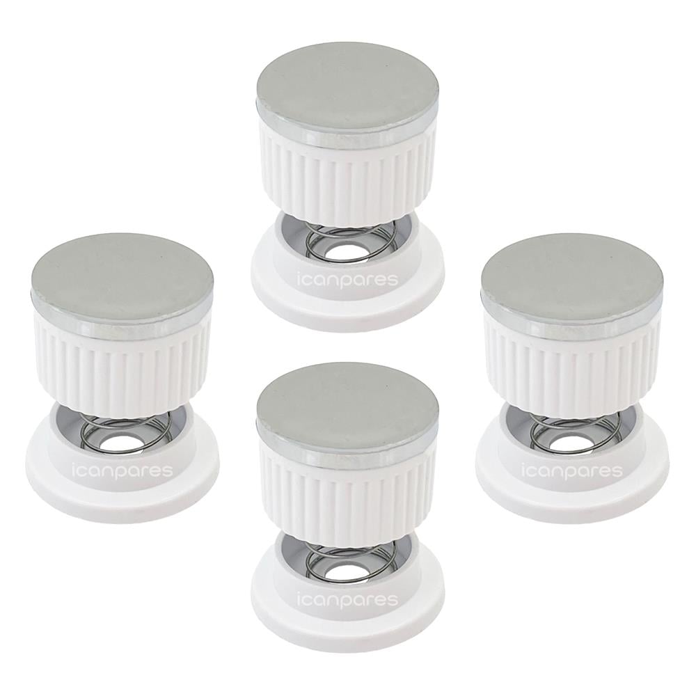 Samsung Uyumlu Düğme 4 lü Takımı Ankastre Set Üstü Ocak Düğmesi Beyaz Yaylı Görselle Eşleştiriniz