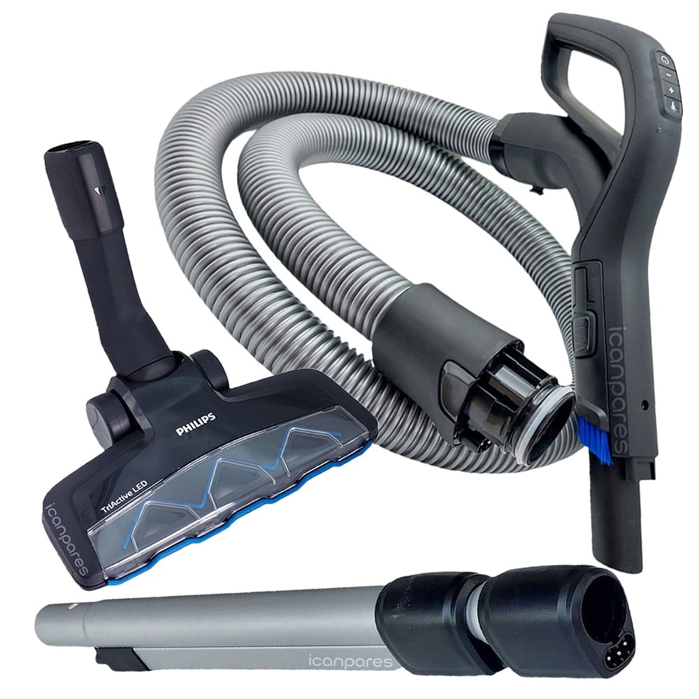Philips FC 9932 PowerPro Ultimate Elektrikli Süpürge Hortumu Emici Yer Başlığı Borusu