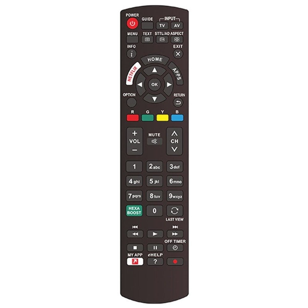 Panasonic Uyumlu RM-L1378 Netflix Tuşlu Lcd Led TV Kumanda
