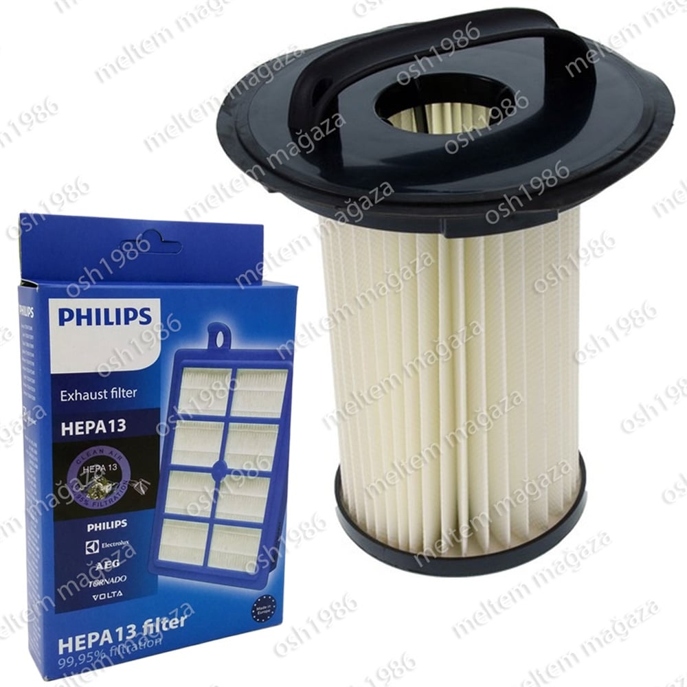 Philips FC 9225 Marathon Süpürge Silindir Filtre HEPA Filtresi